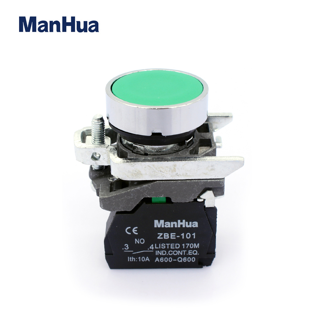 10A Control Switch Smart XB4-BA31 Series 22mm Metal illuminated Push Button Switch 