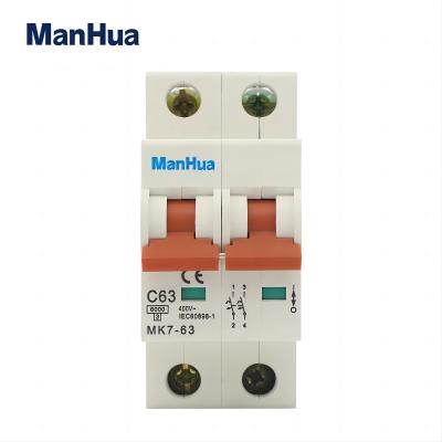 MK7-63 L7 6000A MCB 2P ~230/400V 6A 16A 20A 32A 63A UK Market CE Certificate breakers Mini Circuit Breaker